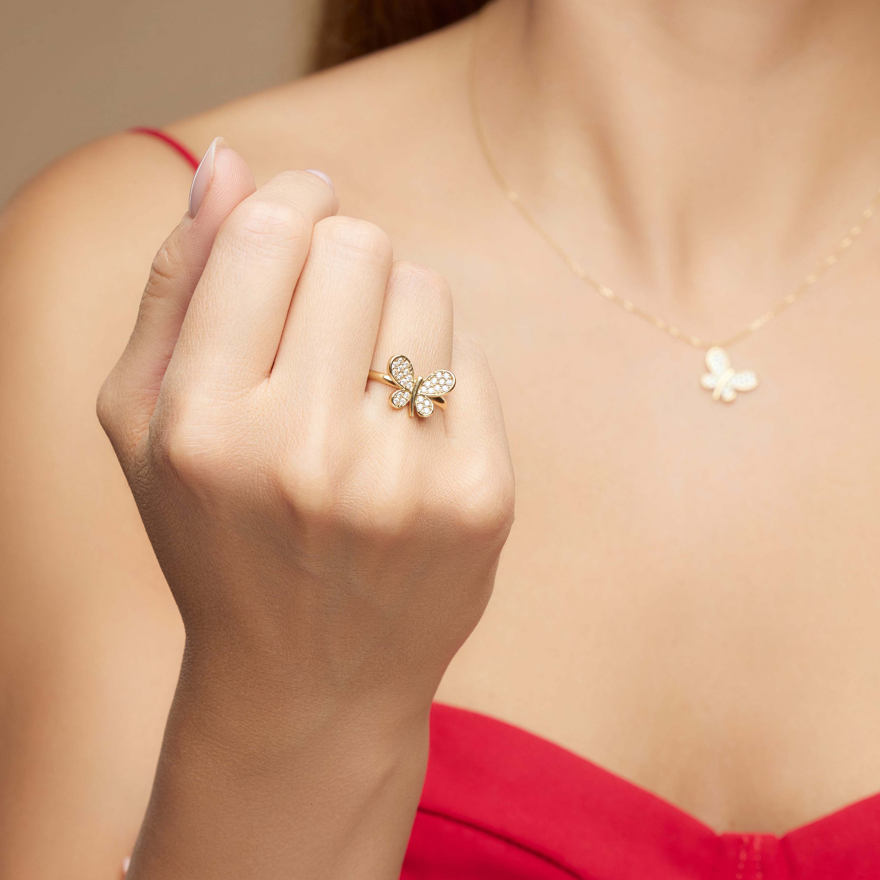 Bague en or jaune 14 carats