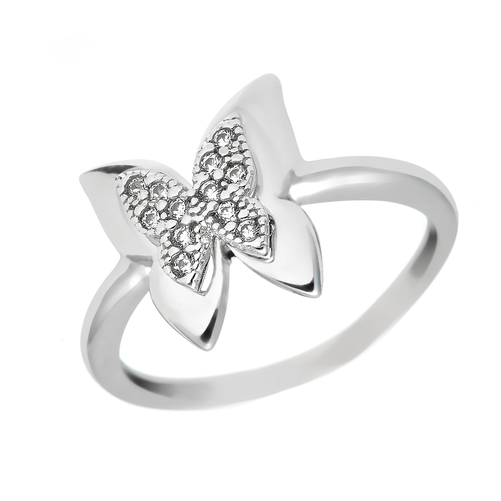 Ensemble en or blanc 14 carats